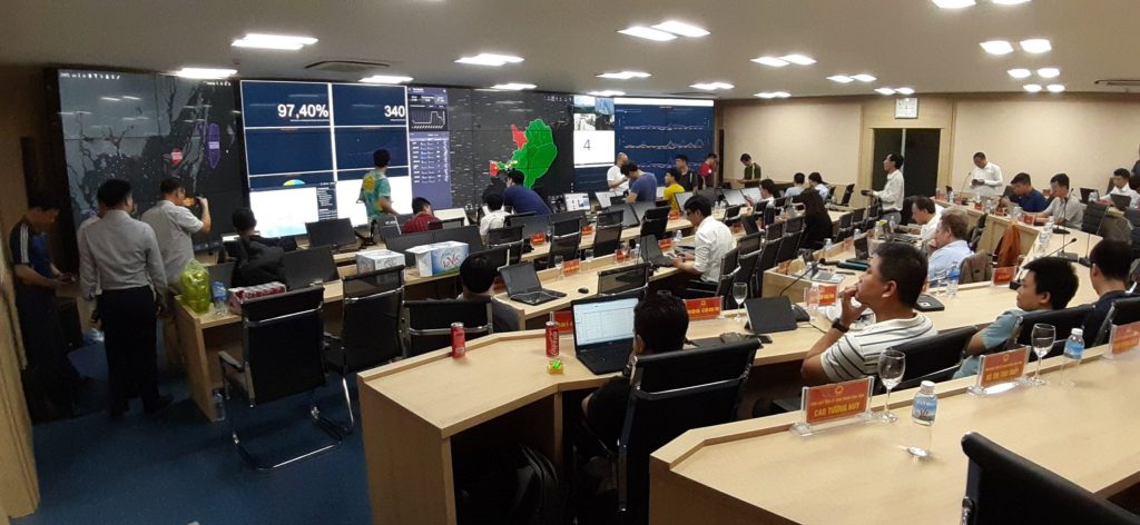 Giải pháp màn hình ghép tại HCOM