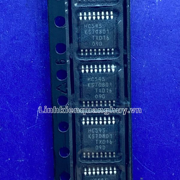 74HC595P 74LV595  74VHC595FT  TSSOP16