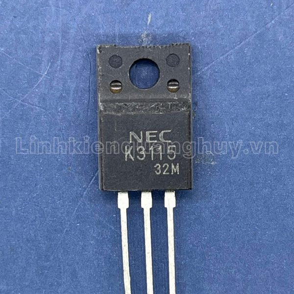 K3115 2SK3115 TO220F N Mosfet 6A 600V