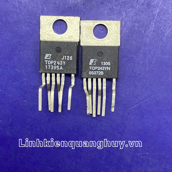 TOP243YN IC nguồn xung hãng SI TO220 chữ trắng