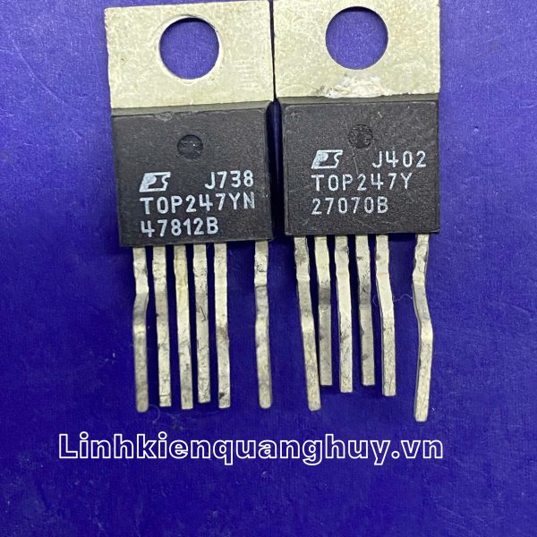 TOP247YN IC nguồn xung hãng SI TO220 chữ trắng