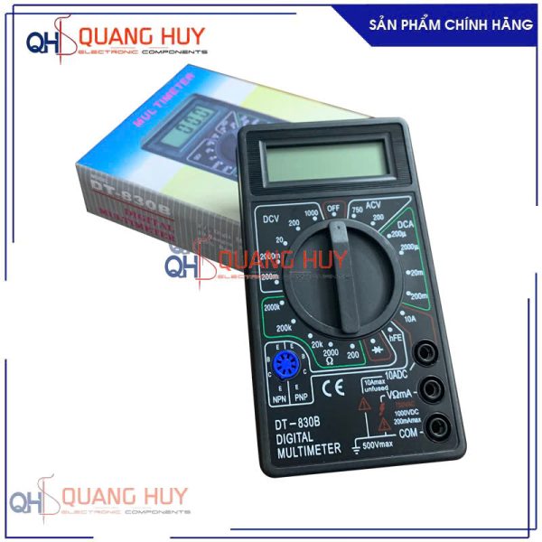 Đồng hồ vạn năng hiển thị số Model DT-830B
