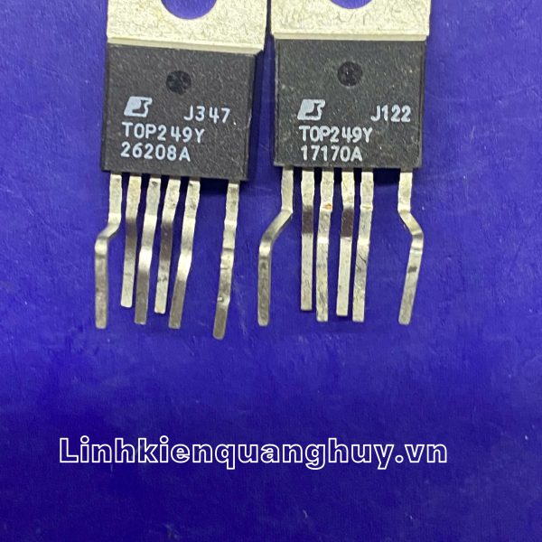 TOP249YN IC nguồn xung hãng SI TO220 chữ trắng