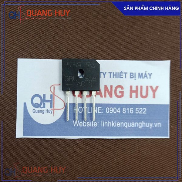 GBU608 KBU608 Diode cầu 6A 800V