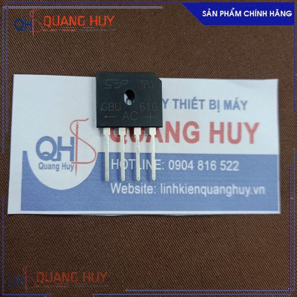 GBU610 KBU610 Diode cầu 6A 1000V