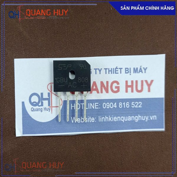 GBU808 Diode cầu 8A 600V