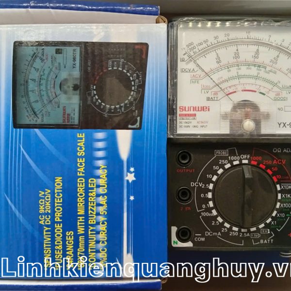 Đồng hồ kim, đồng hồ vạn năng Model YX-960TR