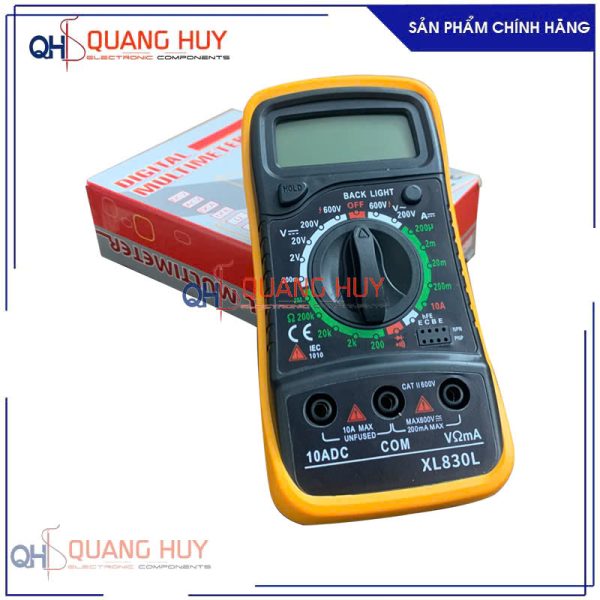 Đồng hồ vạn năng hiển thị số Model XL830L