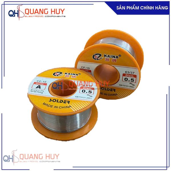 Thiếc hàn kAINA 63%0.5MM/50G