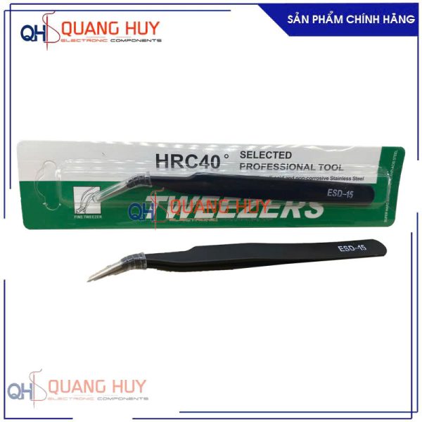 Nhíp kẹp cong tĩnh điện ESD-15