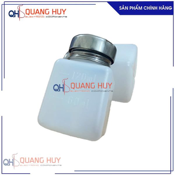 Lọ nhưạ đựng dung dịch hình vuông 8cm/120ml
