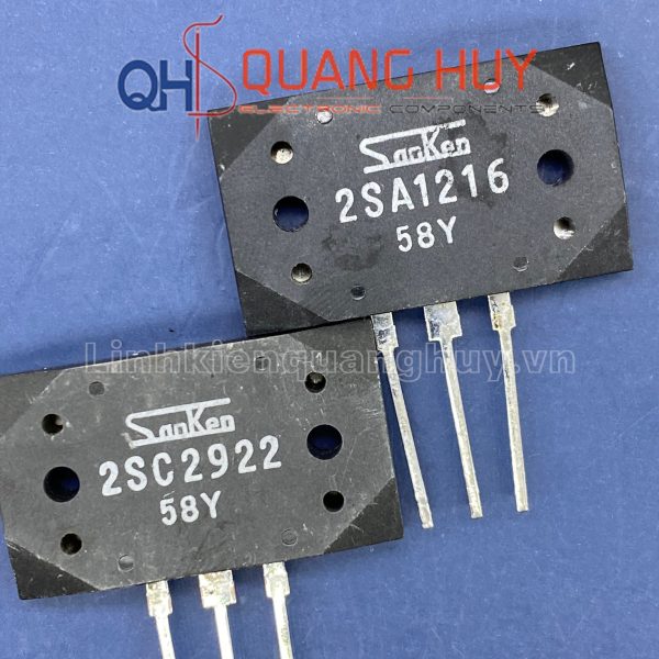 Cặp sò âm ly 2SA1216 2SC2922 chính hãng SANKEN