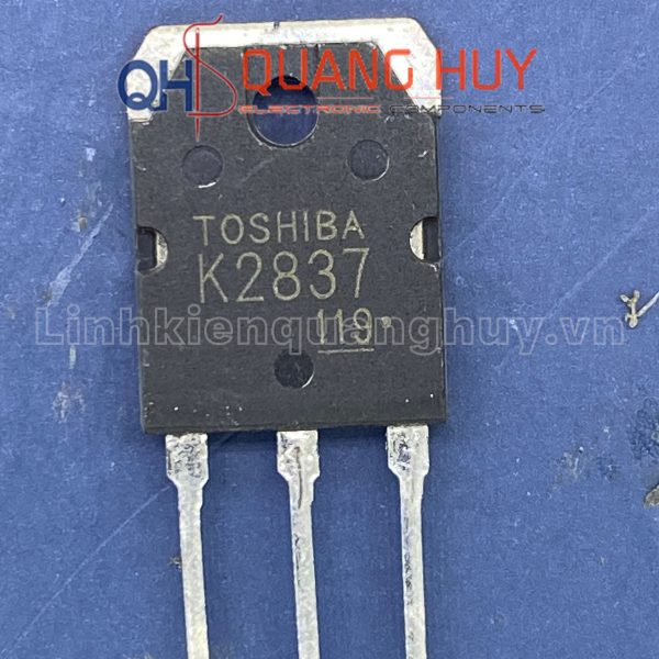 K2837, 2SK2837 Mosfet Toshiba kênh N 500V 20A