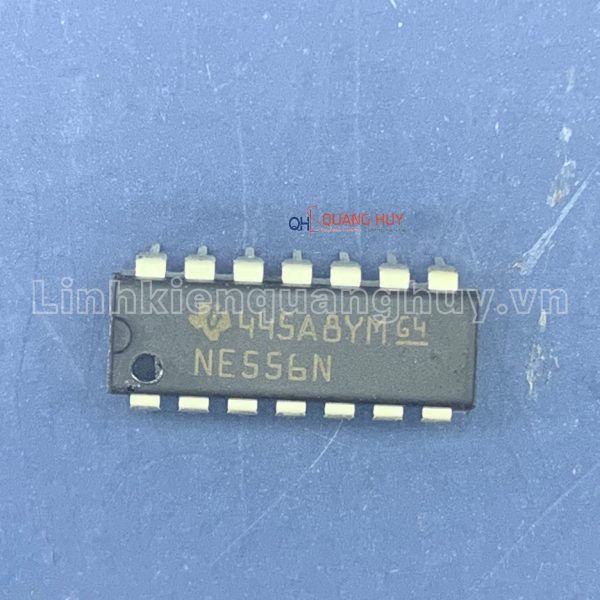 NE556N, NE556 IC Timer kép hãng Texas DIP-14