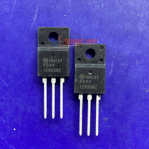 12N50, FDPF12N50NZ Mosfet kênh N 11A 500V TO-220FP