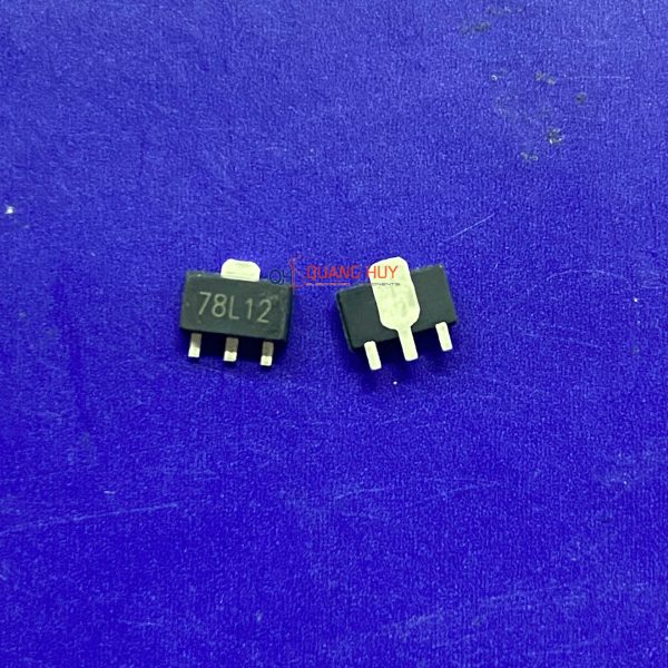 CJ78L12 78L12 IC ổn áp nguồn 12V 0.1A SOT-89 (hàng nhập khẩu)