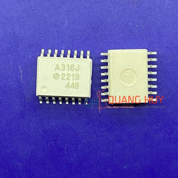 A 316J, HCPL-316J-500, A316J Opto Driver SOP-16 CHÍNH HÃNG