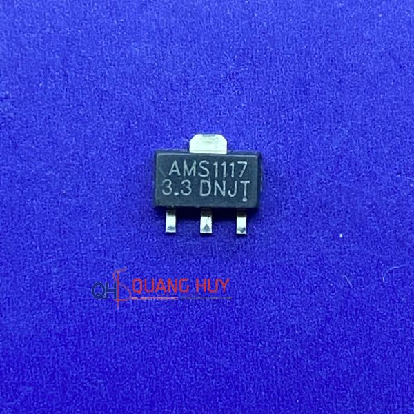 AMS1117-3.3V AMS1117 IC ổn áp nguồn 3.3V 1A SOT-23