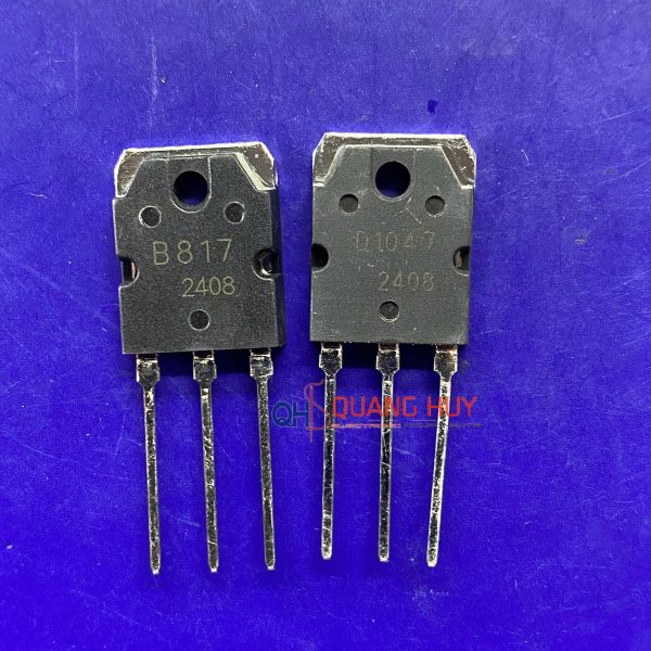 Cặp Transistor B817 và D1047 160V/12A TO-3P công suất âm thanh