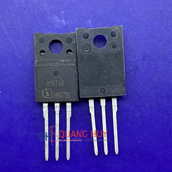 K15T60, IKA15N60T IGBT 15A/600V TO-220
