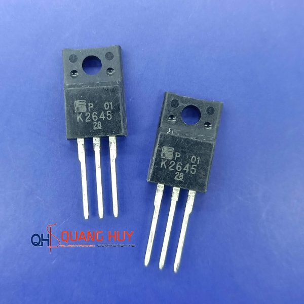 K2645, 2SK2645 Mosfet Kênh-N 600V/9A TO-220F