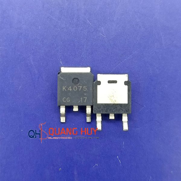 K4075, 2SK4075 Mosfet Kênh-N 40V/50A TO-252