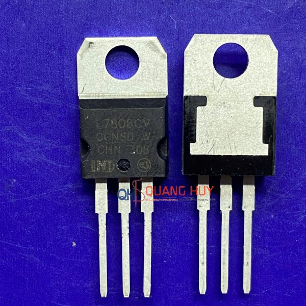 LM7806 L7806CV L7806 7806 TO220 IC nguồn ổn áp 6V 1.5A
