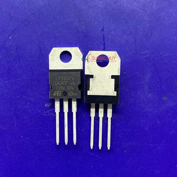 L7915CV, 7915, LM7915, L7915 IC nguồn ổn áp -15V TO-220