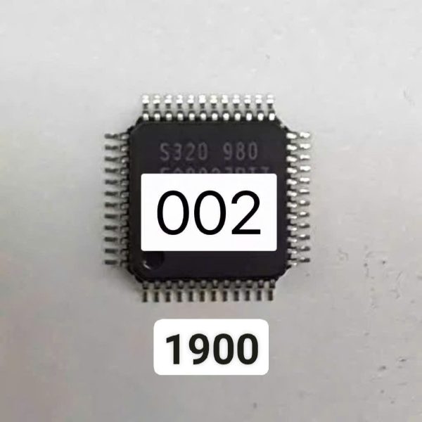 CPU ký hiệu 002 dùng trong  bo máy đính bọ-đính cúc JUKI LK-1900B-LK-1903B