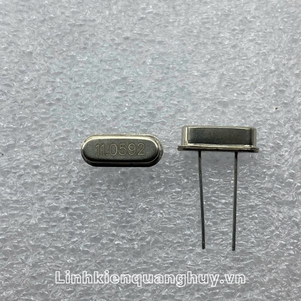 Thạch anh dao động 11.0592MHZ chân HC-49S(dip2)