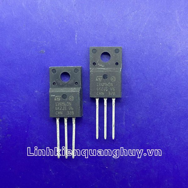 13NM60N, STL13NM60N Mosfet kênh N 11A 600V TO-220