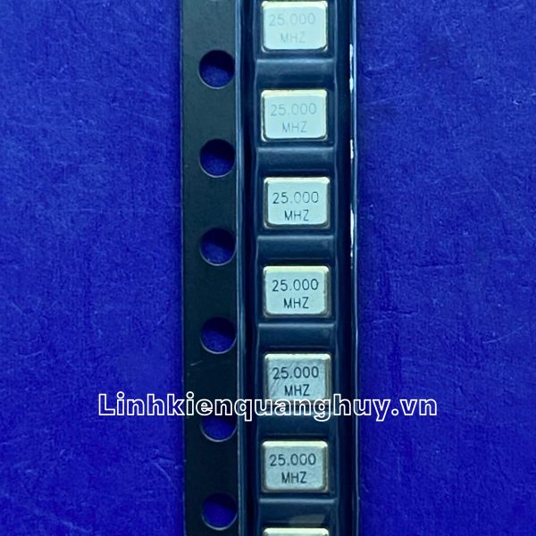 Thạch anh dao động 25M chân dán SMD3225-4P 3.2*2.5mm