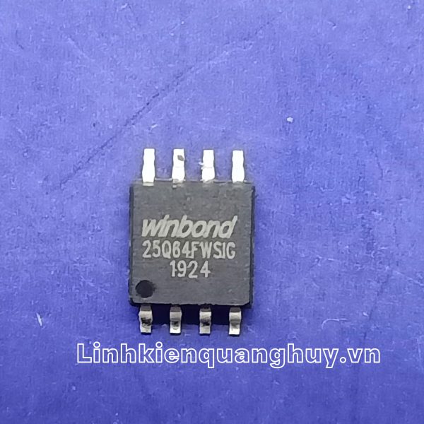 25Q64FWSIG IC nhớ 64M-BIT SOP-8