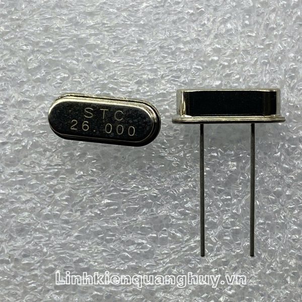 Thạch anh dao động 26M chân HC-49S(dip)