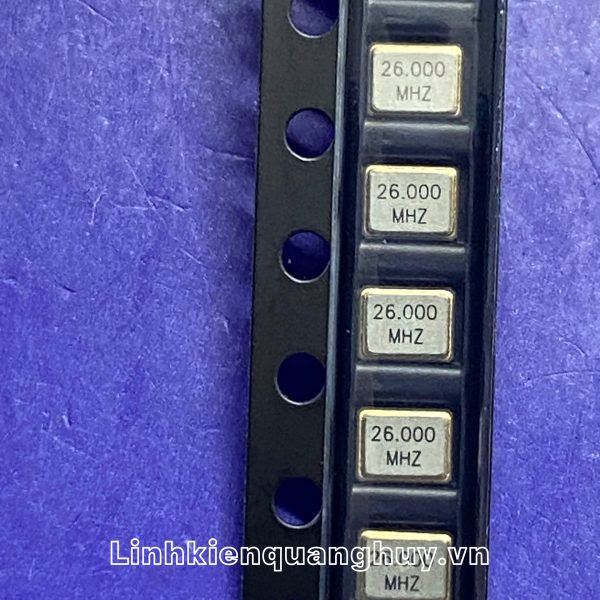 Thạch anh dao động 26M chân dán SMD3225-4P 3.2*2.5mm