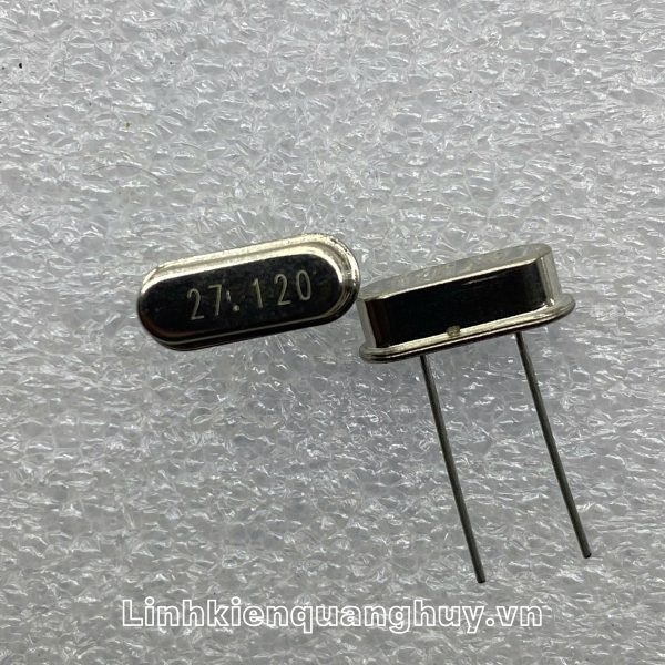 Thạch anh dao động 27.12M chân HC-49S(dip)