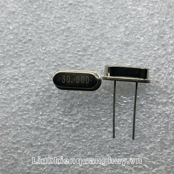 Thạch anh dao động 30M chân HC-49S(dip)