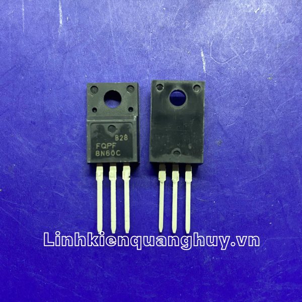 8N60 FQPF8N60C N-Mosfet 8A 600V TO-220F
