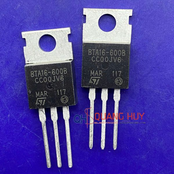 BTA16-600B triac 16A 600V TO220