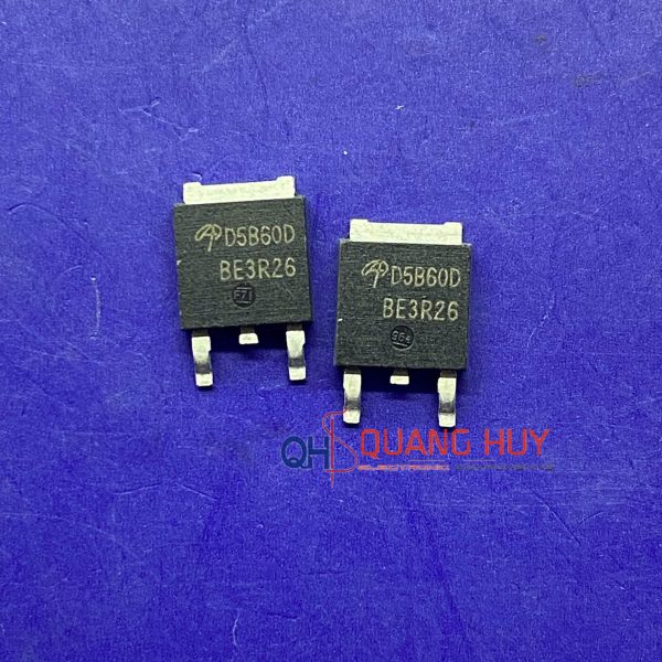 AOD5B60D D5B60DIGBT 5A 600V TO-252