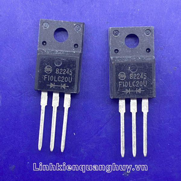 DF10LC20U 10LC20U diod phục hồi 200V10A TO220f