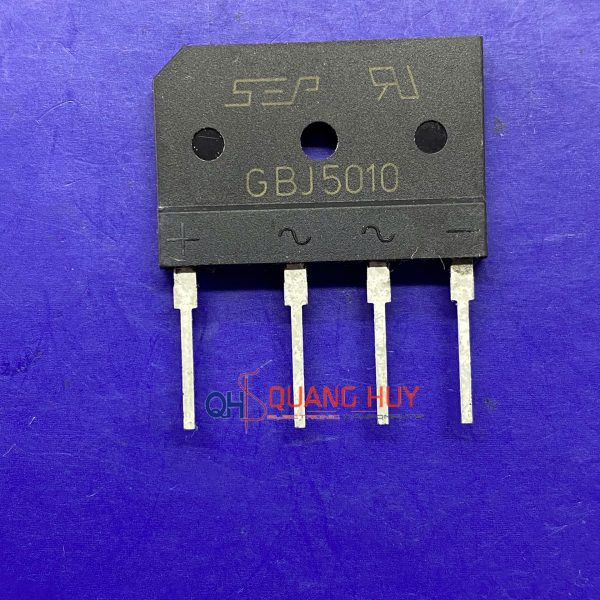 GBJ5010 Diode cầu chỉnh lưu 50A 1000V