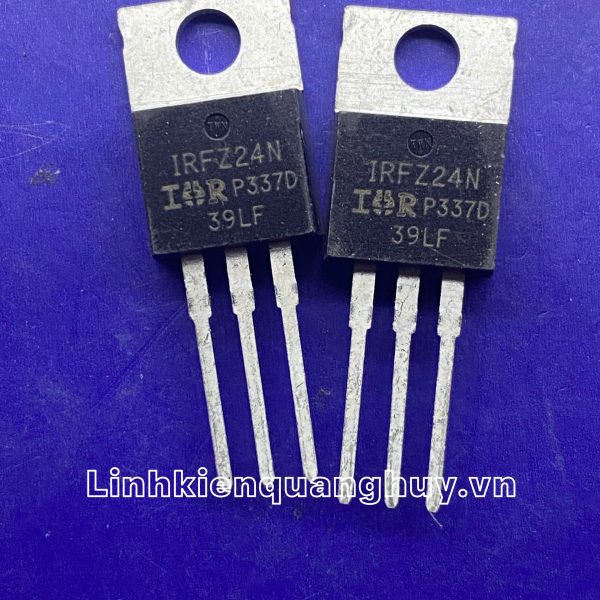 IRFZ24, FZ24N, IRFZ24N Mosfet kênh N 17A 55V TO-220