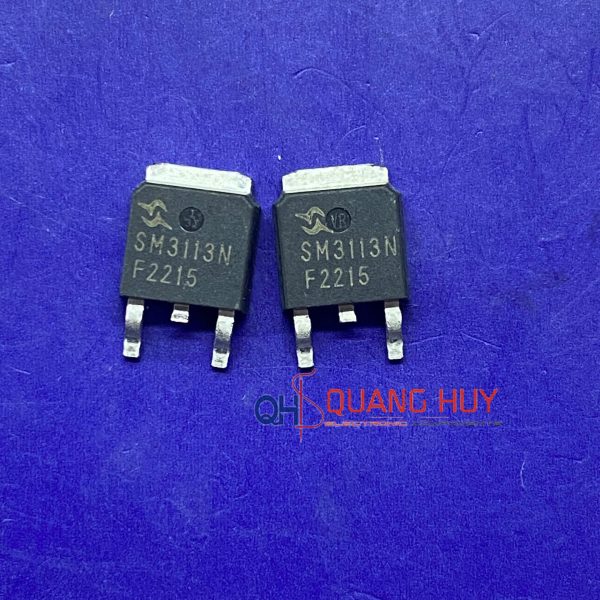 SM3113N 3113 SM3113 TO-252 Mosfet chân dán kênh N 80A 30V 