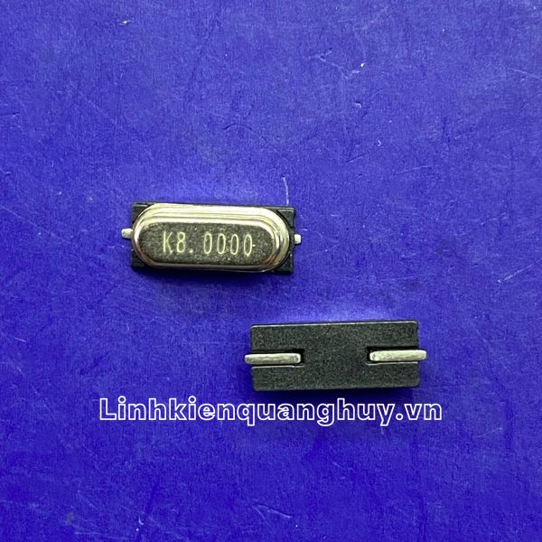 Thạch anh dao động 8M chân HC-49S-SMD(2 chân dán)