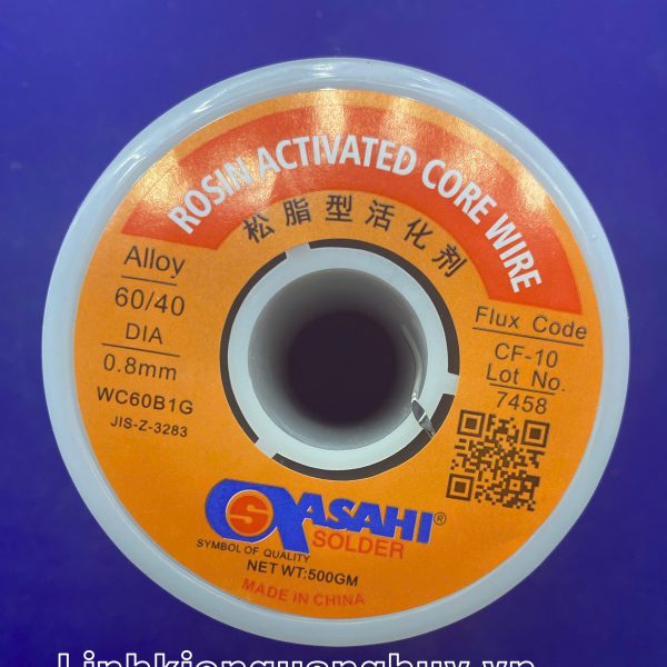 Thiếc hàn ASAHI 500G 0.8mm SN60/Pb40