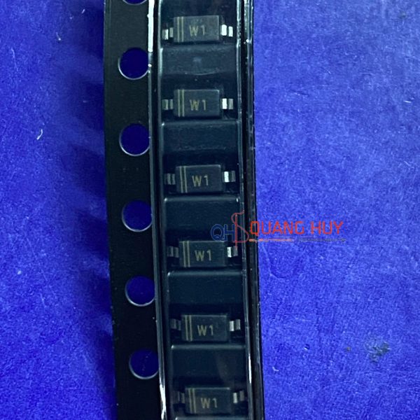 BZT52C2V7 kí hiệu W1 diode zenner 2.7V SOD-123 1206