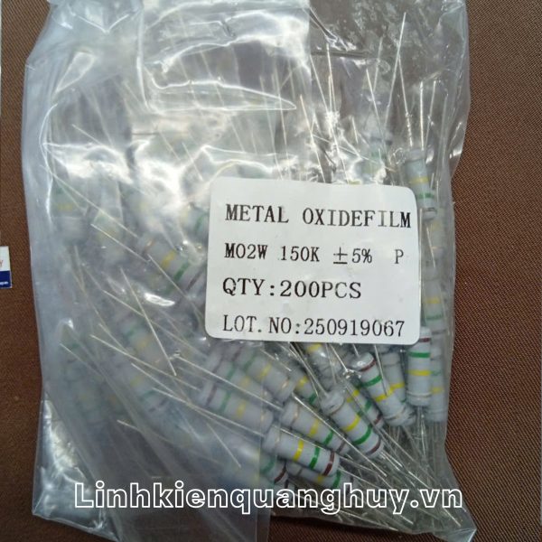 Điện trở vạch 2W 150K 5% (10c)