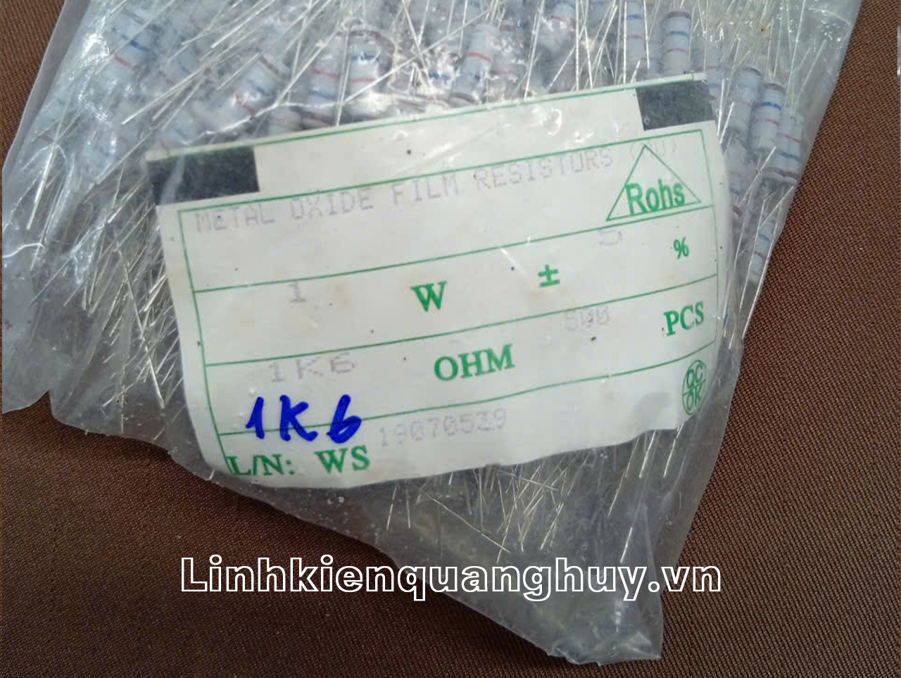 1K6 1W 5%