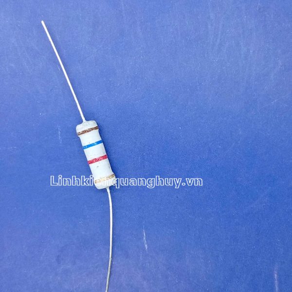 Điện trở vạch 2W 1K6 5% (10c)